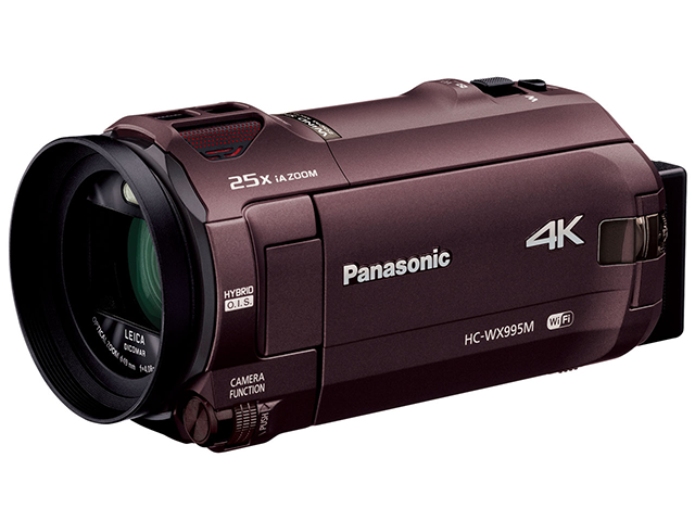 パナソニックデジタル4KビデオカメラHC-WX995M